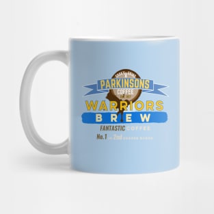 Parkinsons Coffee Warriors Brew. #1 in 2nd Degree Burns Mug